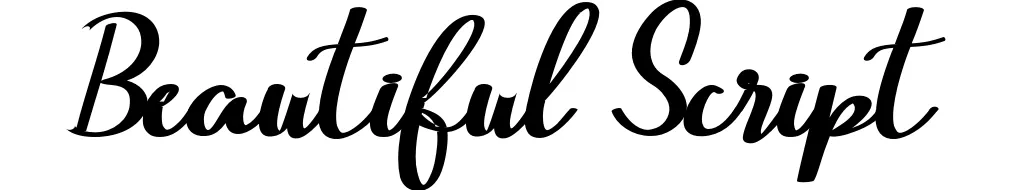 Beautiful Script