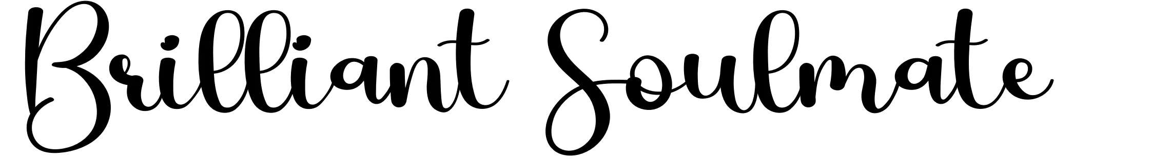 Brilliant Soulmate