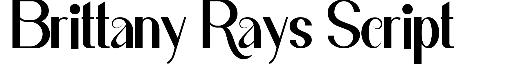 Brittany Rays Script