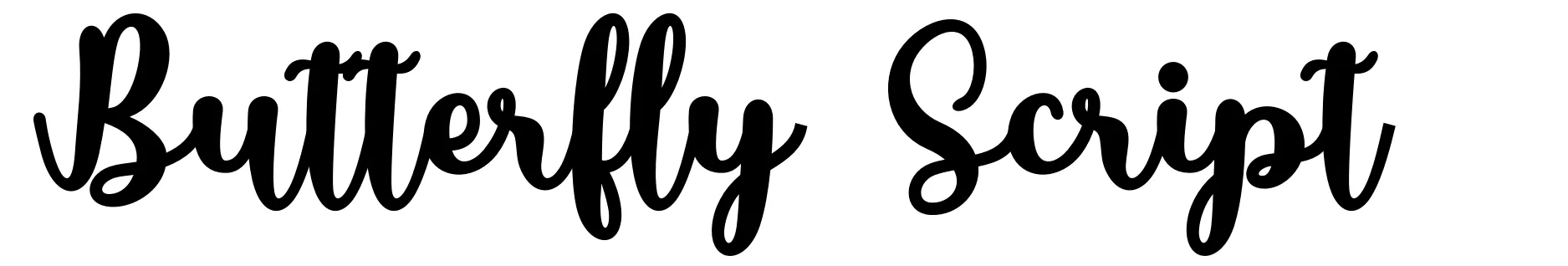 Butterfly Script