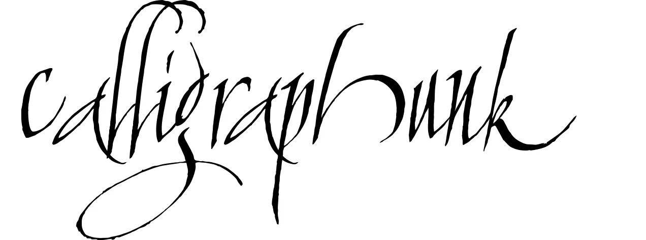 Calligraphunk