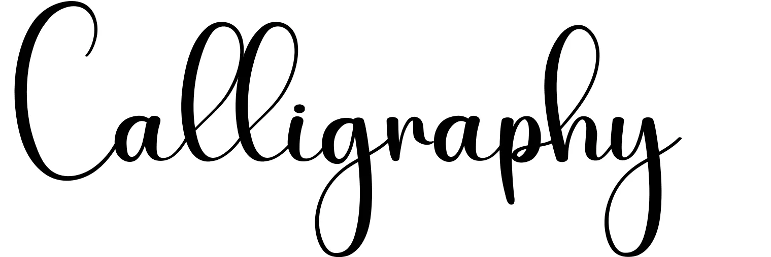 Calligraphy