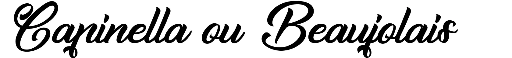 Capinella ou Beaujolais