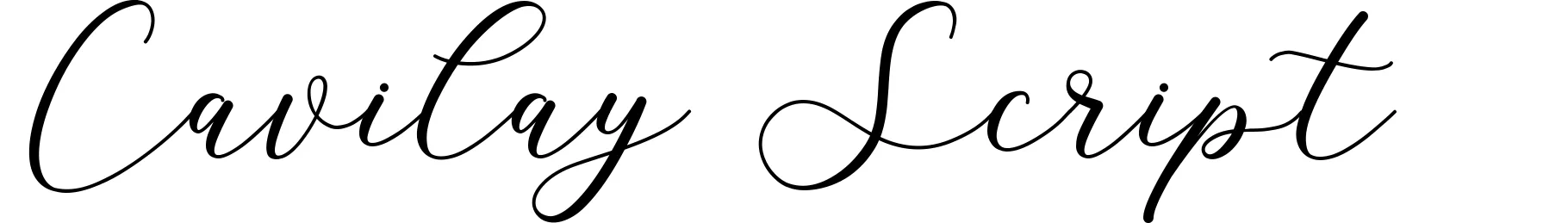 Cavilay Script