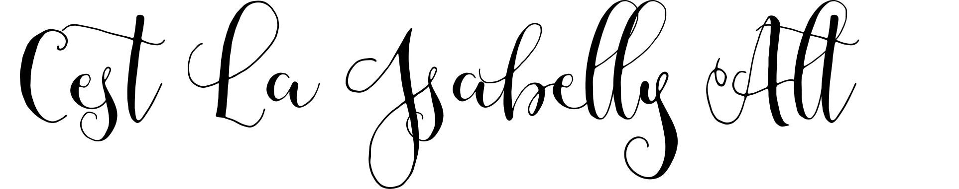 Cest La Isabelly Alt