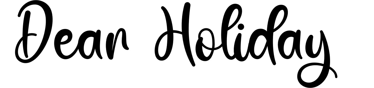 Dear Holiday