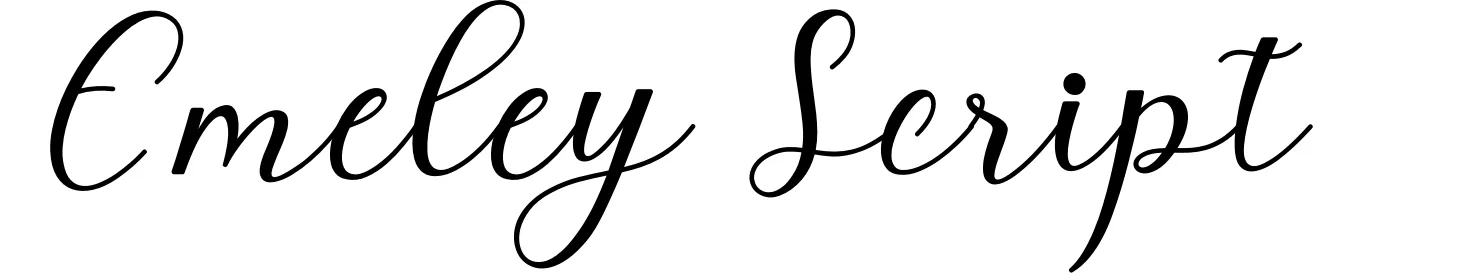 Emeley Script
