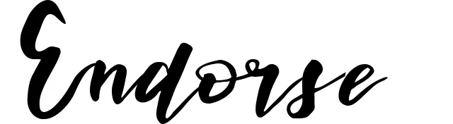 Endorse