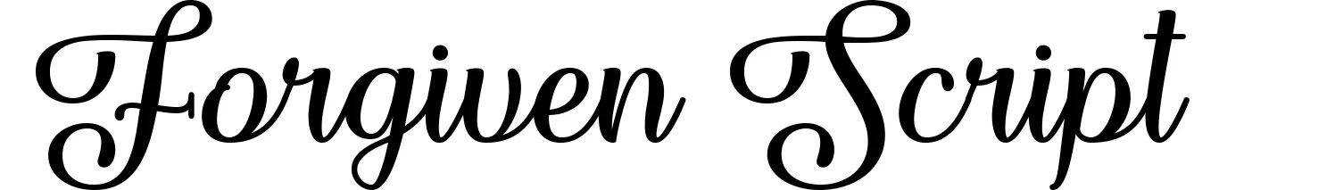 Forgiven Script