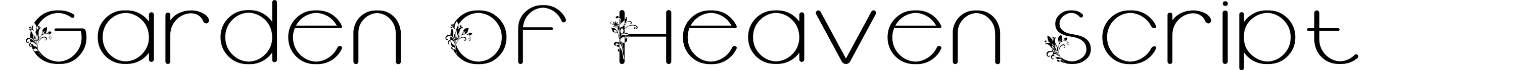 Garden Of Heaven Script
