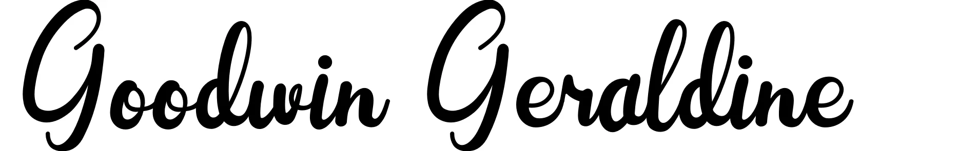 Goodwin Geraldine