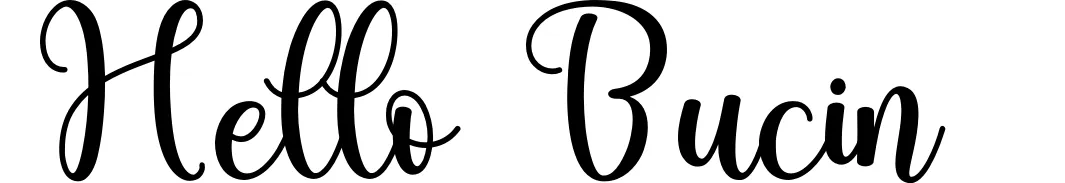 Hello Bucin