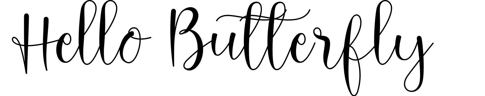 Hello Butterfly
