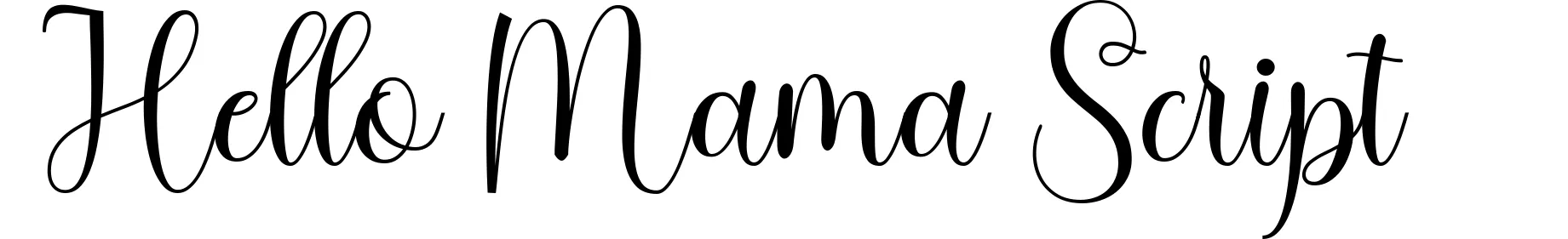 Hello Mama Script