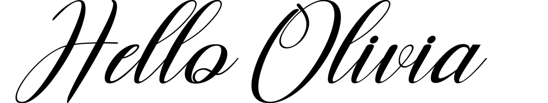 Hello Olivia