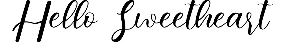 Hello Sweetheart