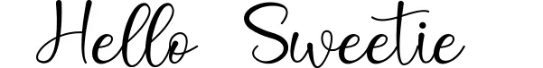 Hello Sweetie