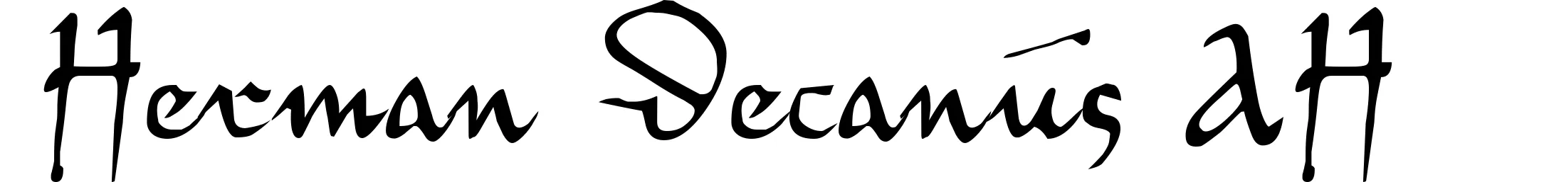 Herman Decanus AH