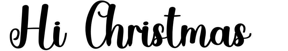 Hi Christmas