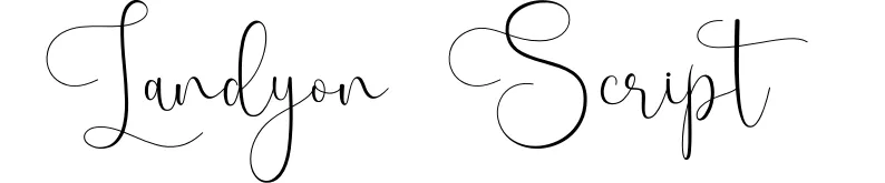 Landyon Script