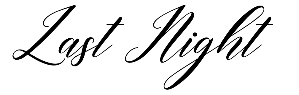 Last Night