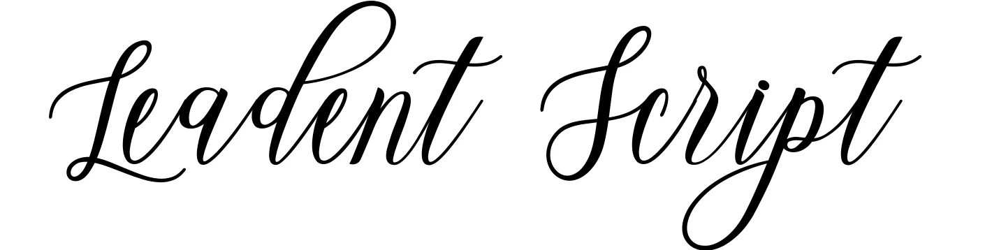 Leadent Script