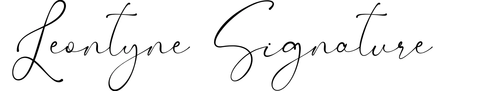 Leontyne Signature