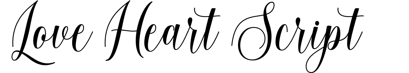 Love Heart Script
