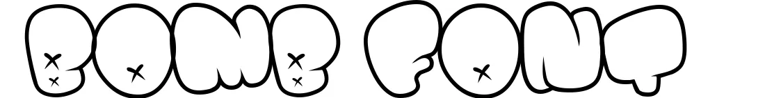 Bomb Font