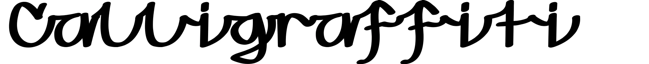 Calligraffiti