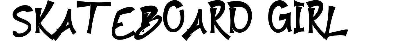 Skateboard Girl