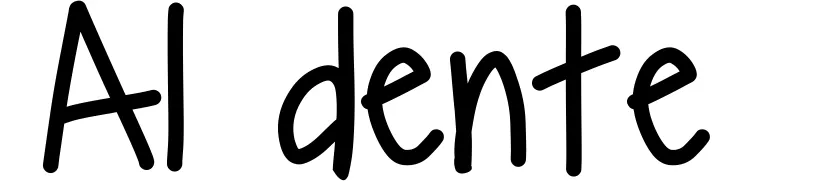 Al dente