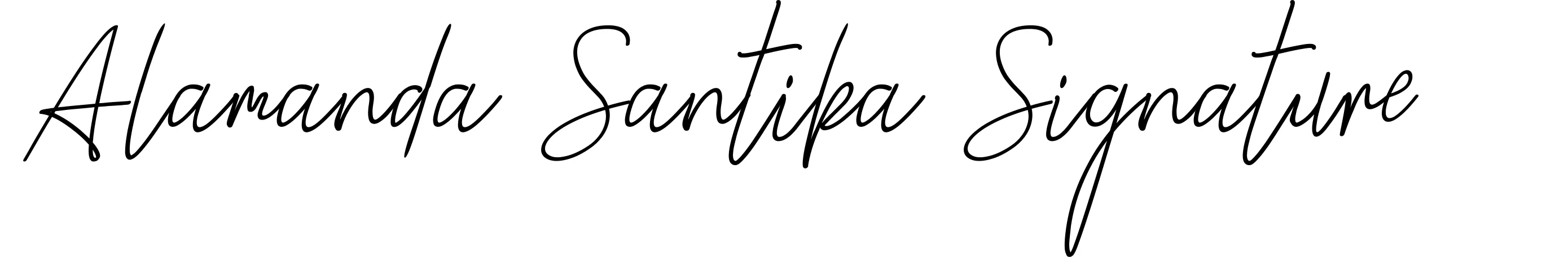 Alamanda Santika Signature