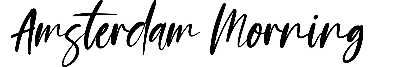 Amsterdam Morning