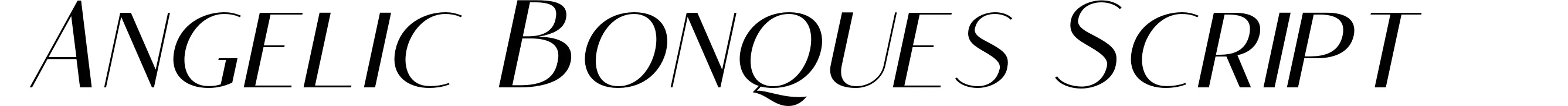 Angelic Bonques Script