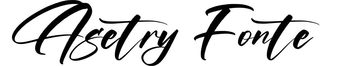 Asetry Fonte