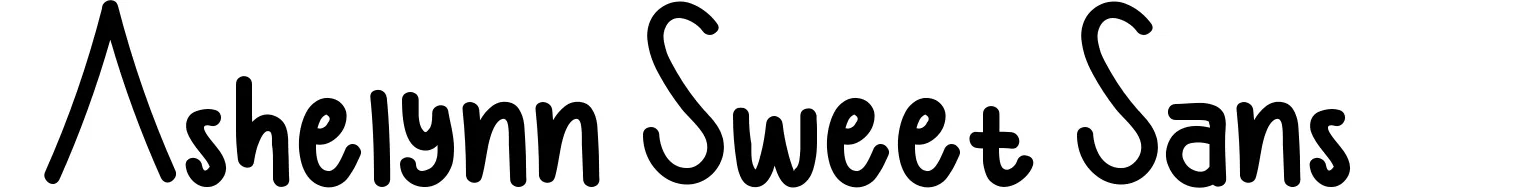 Ashelynn Sweet Sans