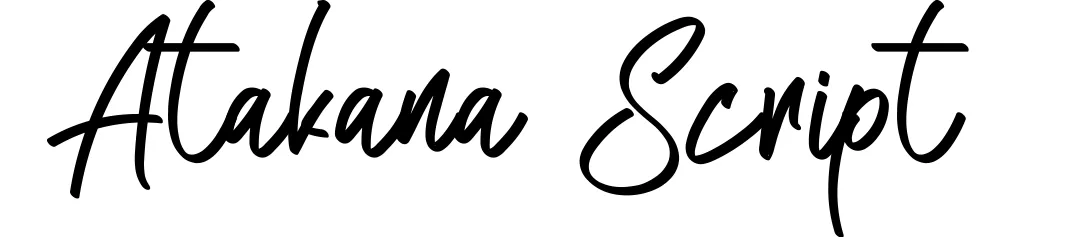 Atakana Script