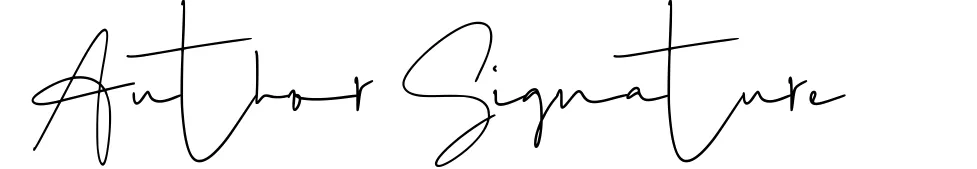 Author Signature