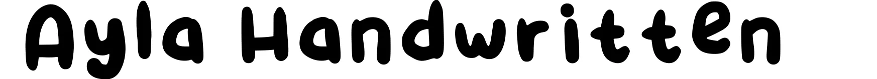 Ayla Handwritten