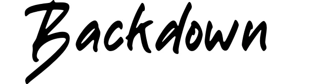 Backdown