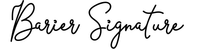 Barier Signature