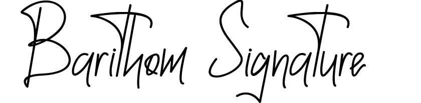 Barithom Signature
