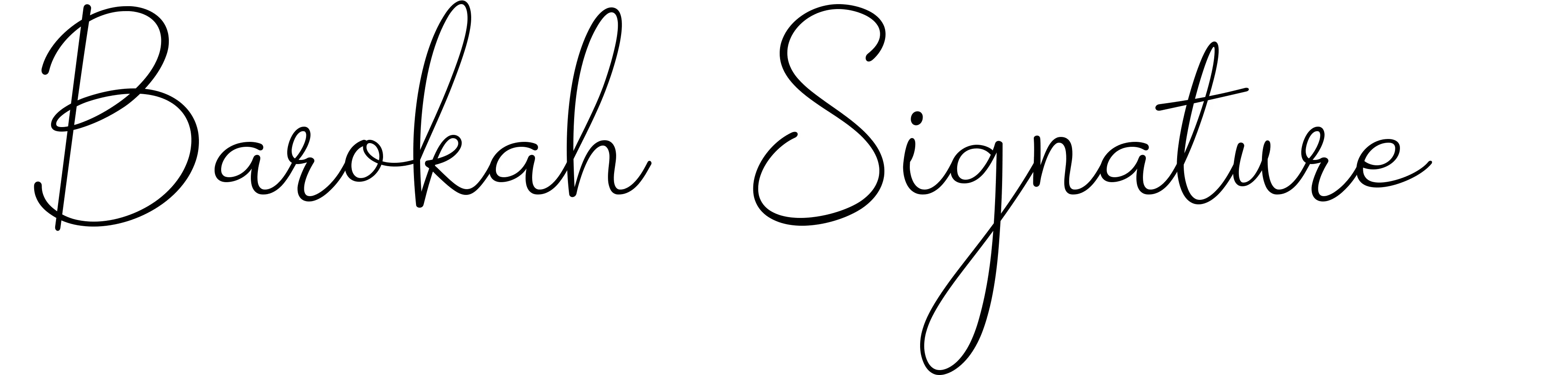 Barokah Signature