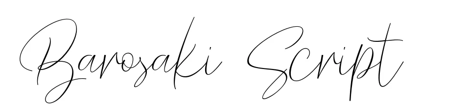 Barosaki Script