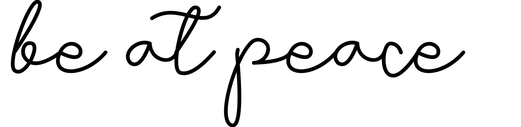 Be at Peace