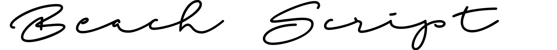 Beach Script