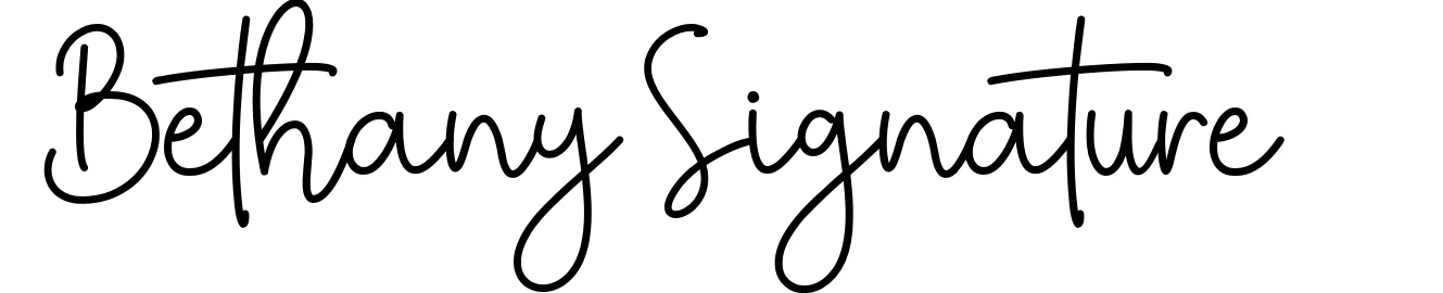 Bethany Signature