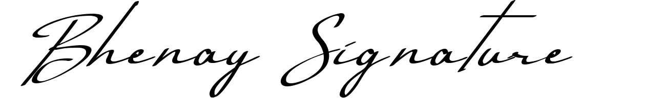 Bhenay Signature