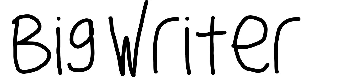 Big Writer